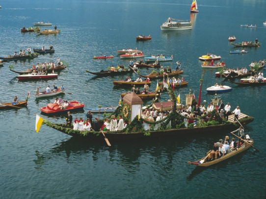 Fronleichnamsprozession in Hallstatt