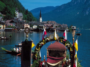 Fronleichnamprozession auf dem See 