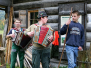 Almabtrieb Hüterbuben